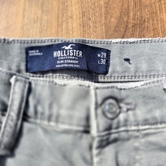 Hollister Men’s Slim Straight Jeans – Size W29 L30 - Picture 6 of 6